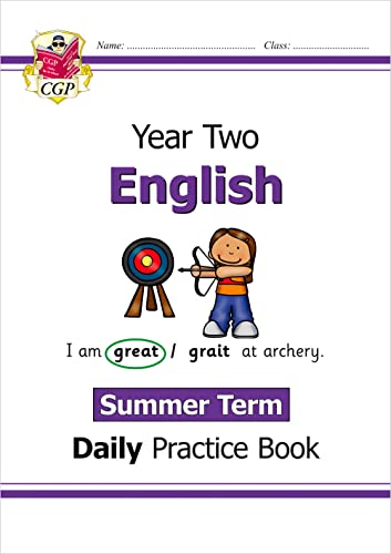 KS1 English Year 2 Daily Practice Book: Summer Term (CGP Year 2 Daily Workbooks) von Coordination Group Publications Ltd (CGP)